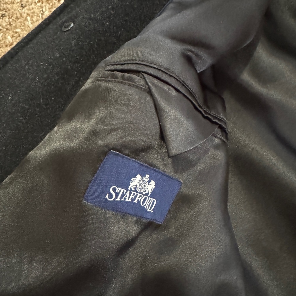 44L Stanford Wool Pea Coat - Picture 2 of 4